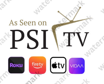 As seen on PSI TV badge